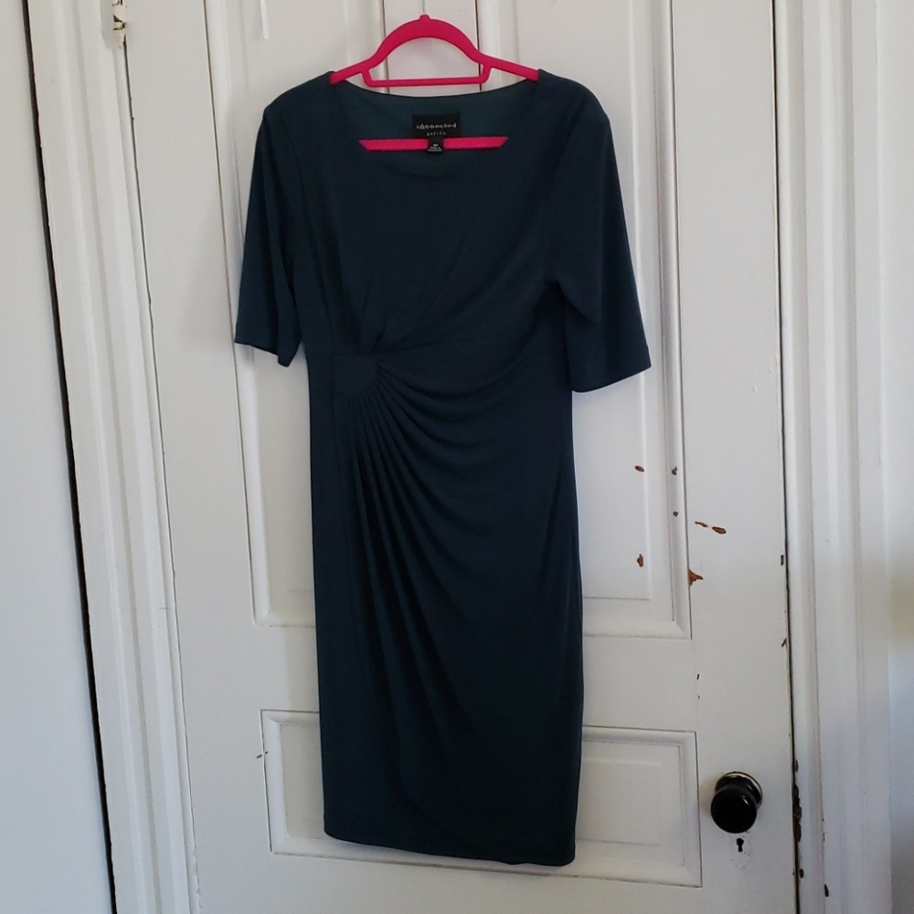 Forest green dress